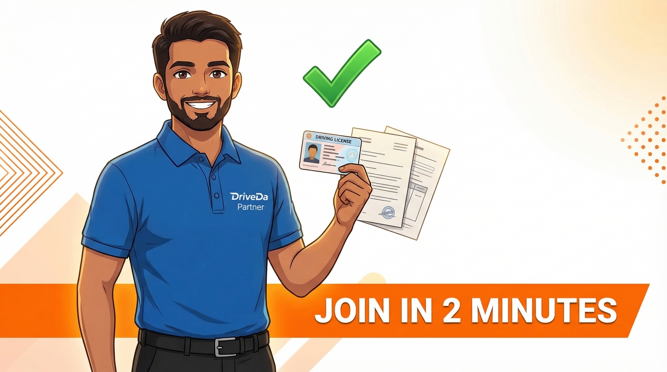 Join DriveDa in 2 minutes